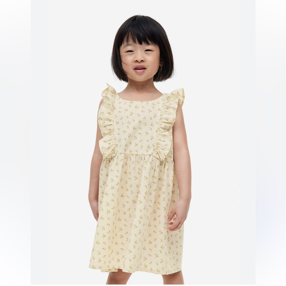 LAST CHANCE // Spring Floral Ruffle Dress